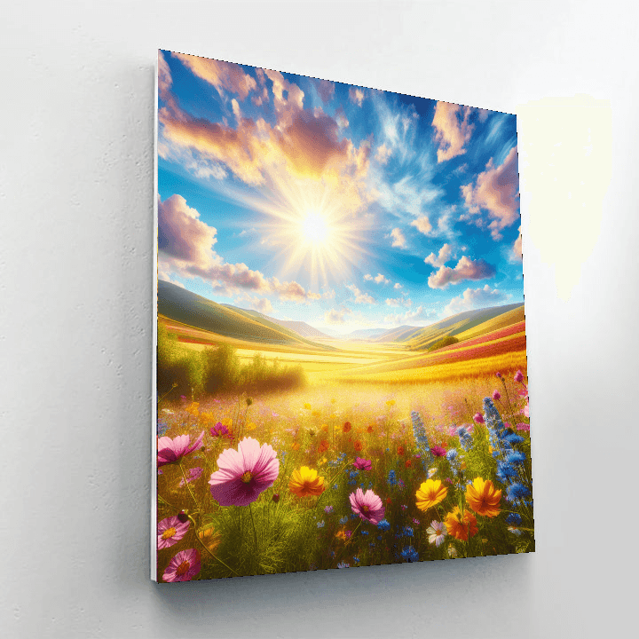 Summer Fields Painting By Numbers Kit