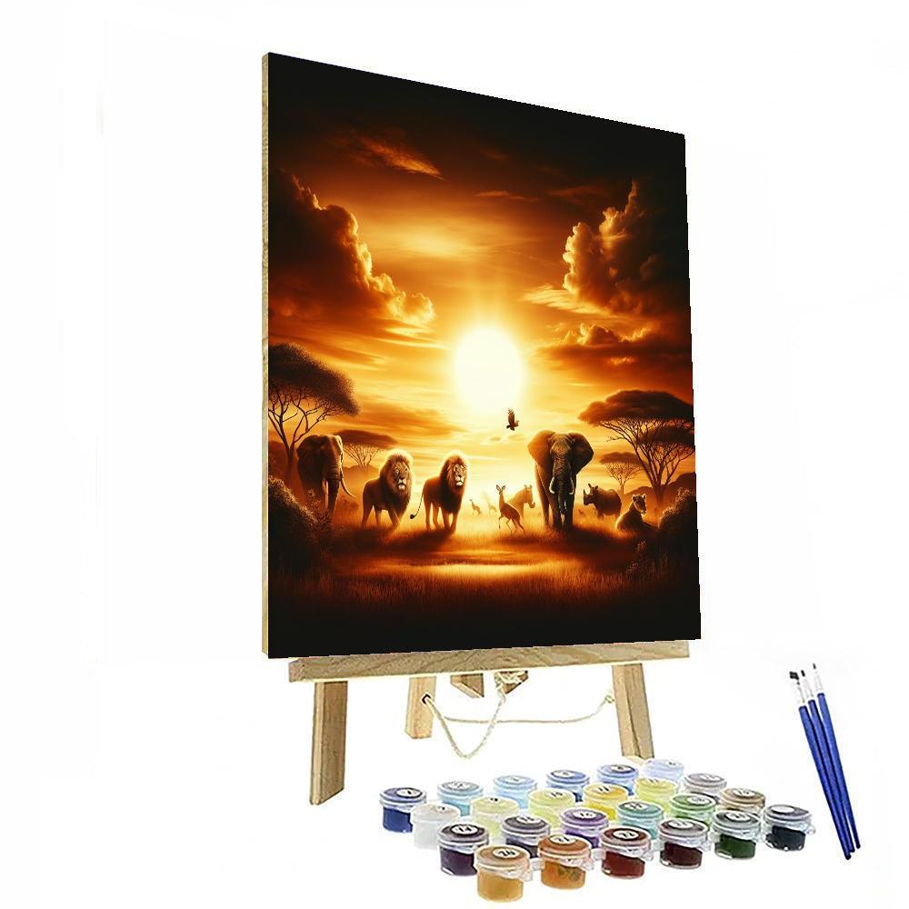 Savannah Majesty Paint By Color