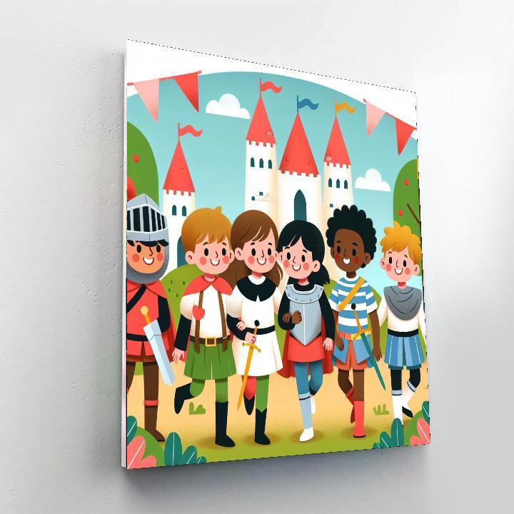 Knight's Kingdom Paint By Numbers