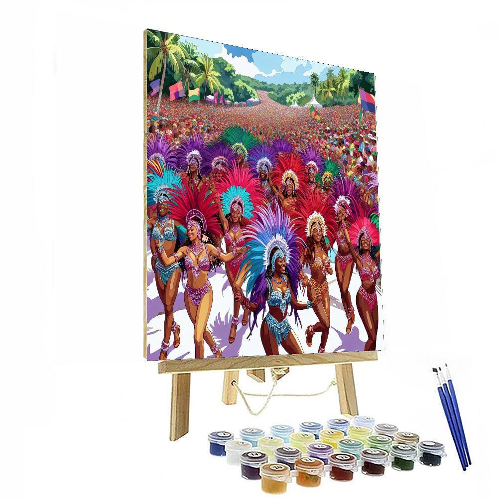 Barbados Crop Over Festival - Barbados Numbered Painting Kits