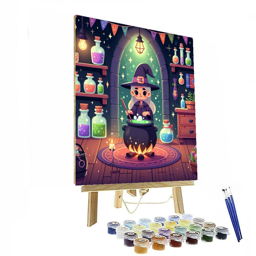 Friendly Witch's Workshop Numbered Painting Kits