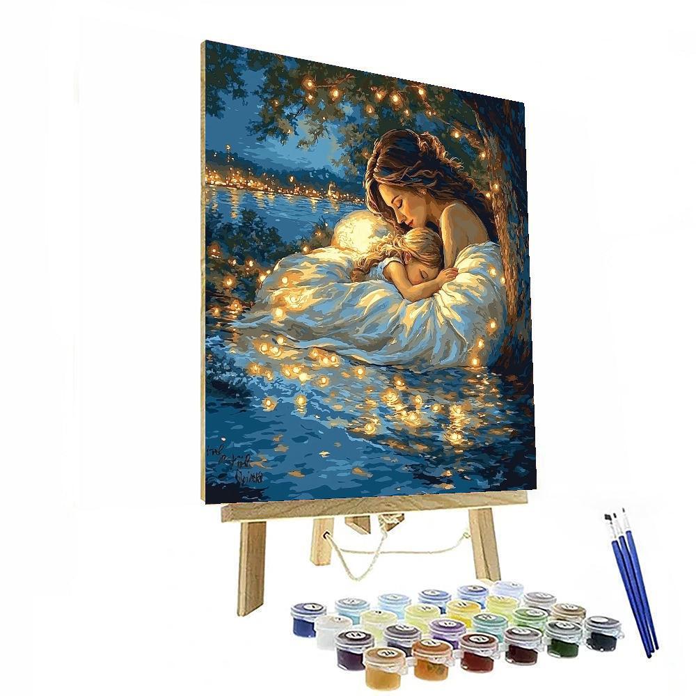 A Mother’s Touch Number Painting