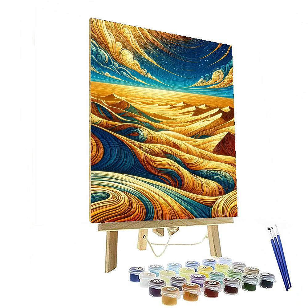 Serpentine Desert Sands Paint By Color