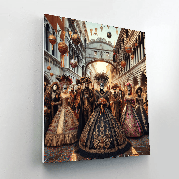 Venice Carnival Paint By Numbers Kits