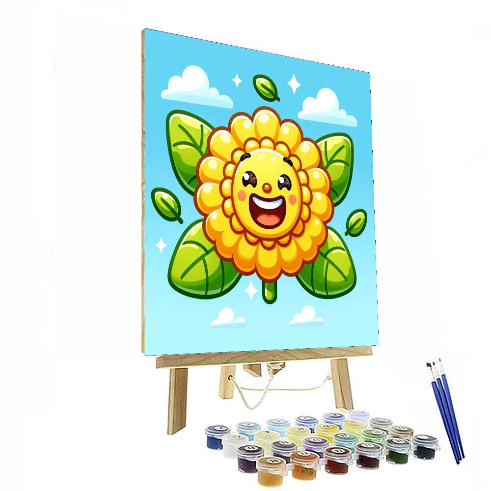 Merry Marigold Paint By Numbers Art