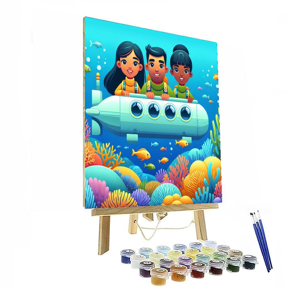 Opulent Ocean Odyssey Numbered Painting Kits