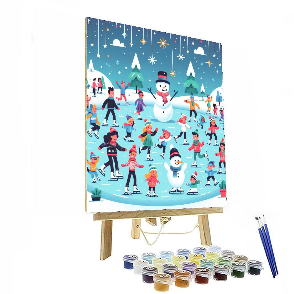 Winter Festival Paint By Numbers