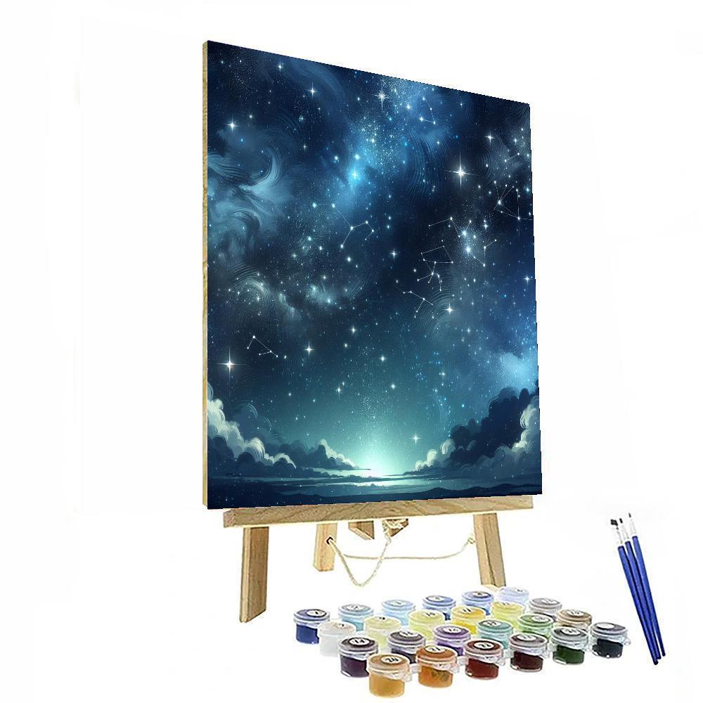 Starlit Symphony Numbered Painting Kits