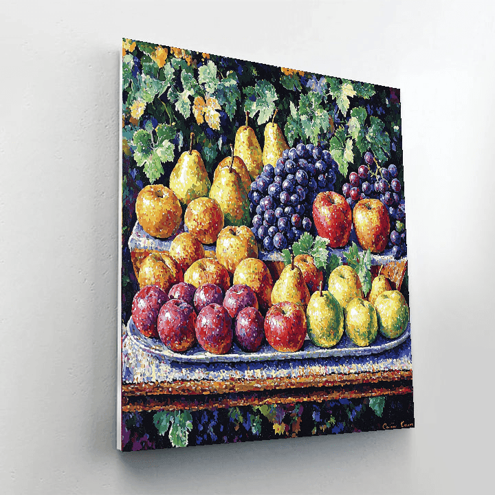 Paul Cézanne Inspired Fruits Of The Garden  Paint By Numbers