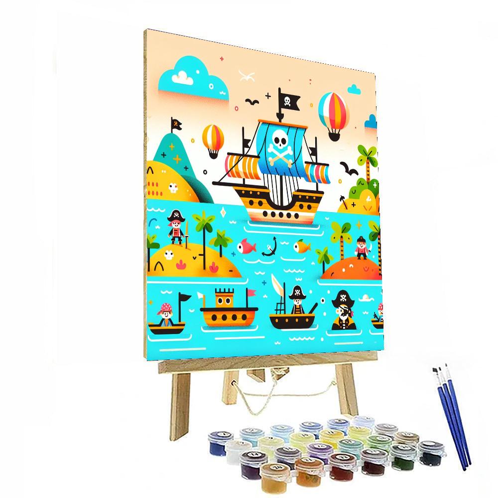 Sea Voyage Adventure Number Painting