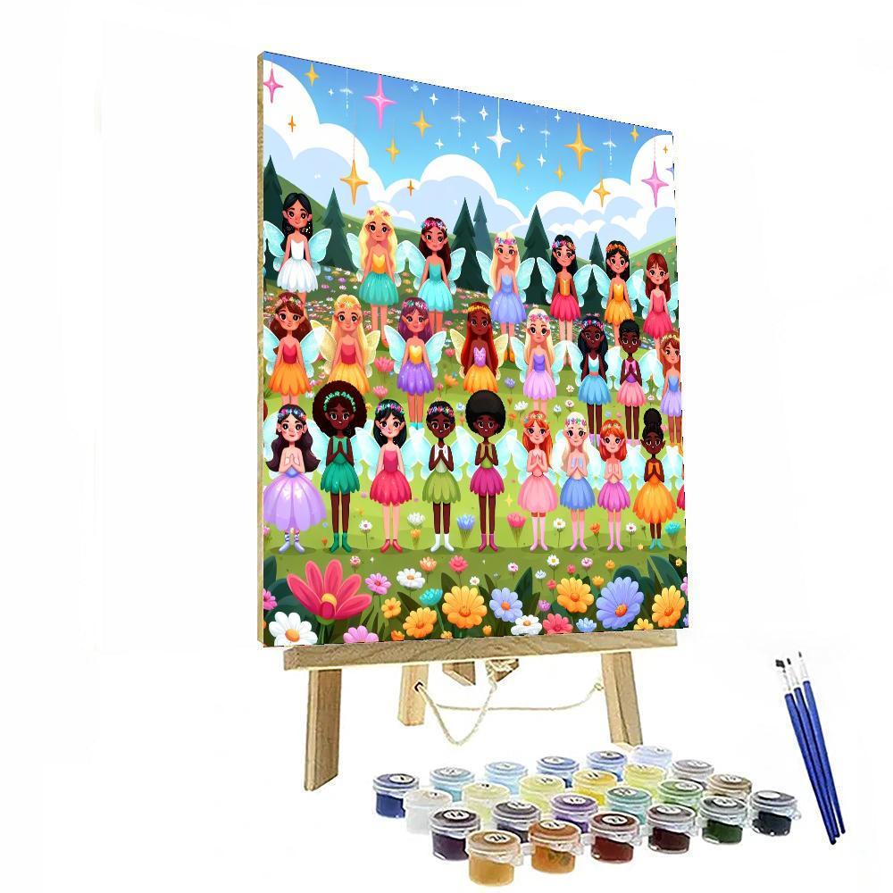 Whimsical Fairy Land Paint By Numbers Kits