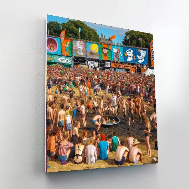 Summer Redneck Games - Dublin Paint By Number