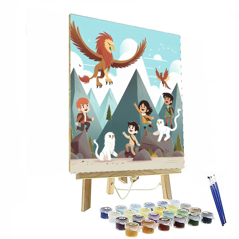 Mountain Magic Paint By Color