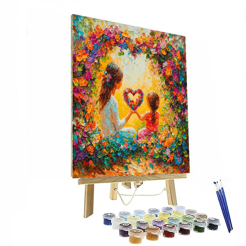 Hearts And Hands Paint By Numbers