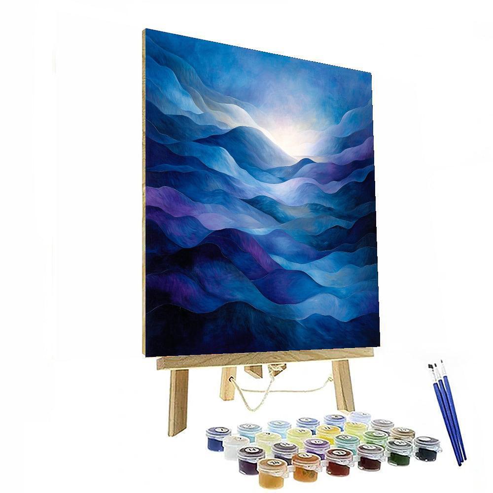 Caravaggio Inspired Veils Of Reflection  Numbered Painting Kits