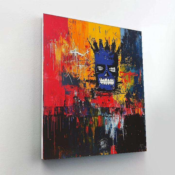 Jean-Michel Basquiat Inspired Visions Of Freedom  Paint By Numbers