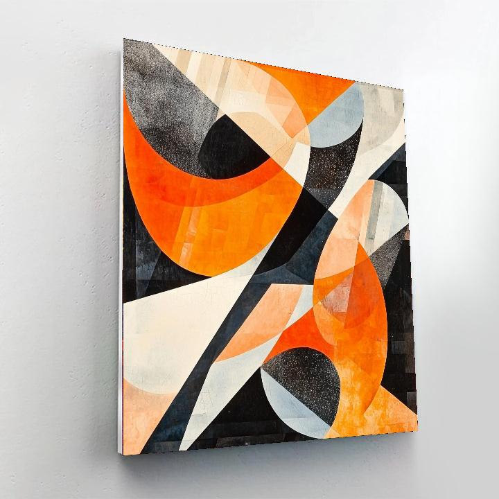 Kazimir Malevich Inspired Visual Rhythms  Numbered Painting Kits