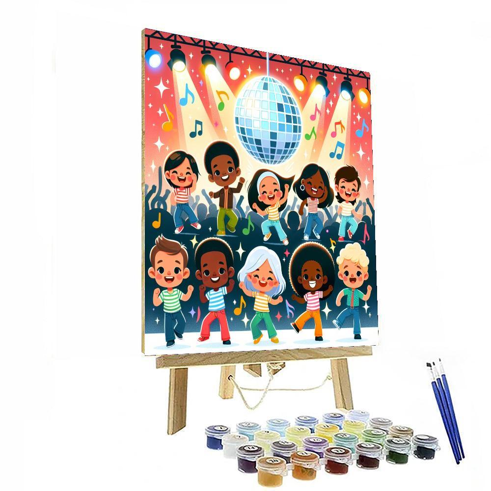 Funky Disco Fever Paint By Numbers Kits