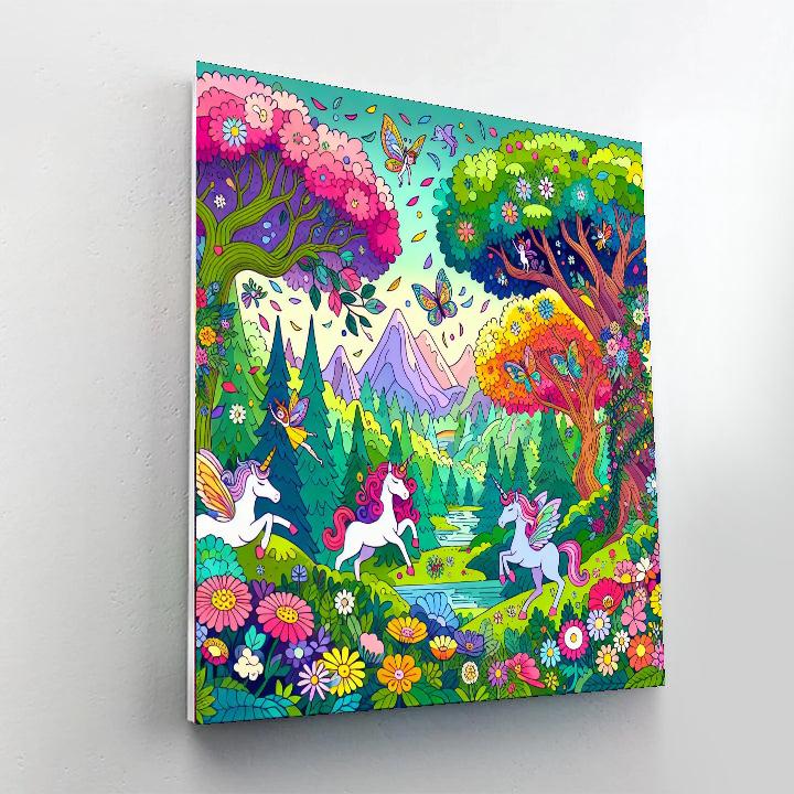 Fantasy Forests Painting Number Kit