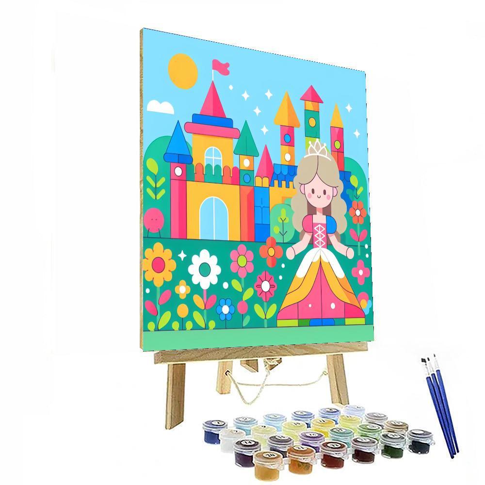 Princess Castle Dreamland DIY Paint By Numbers