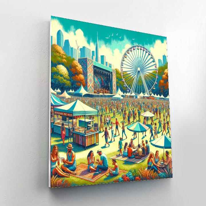 St. Louis World's Fare - Usa DIY Paint By Numbers