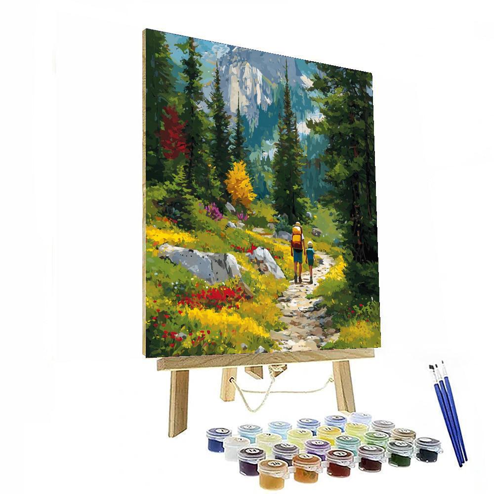 A Day In Nature Number Painting