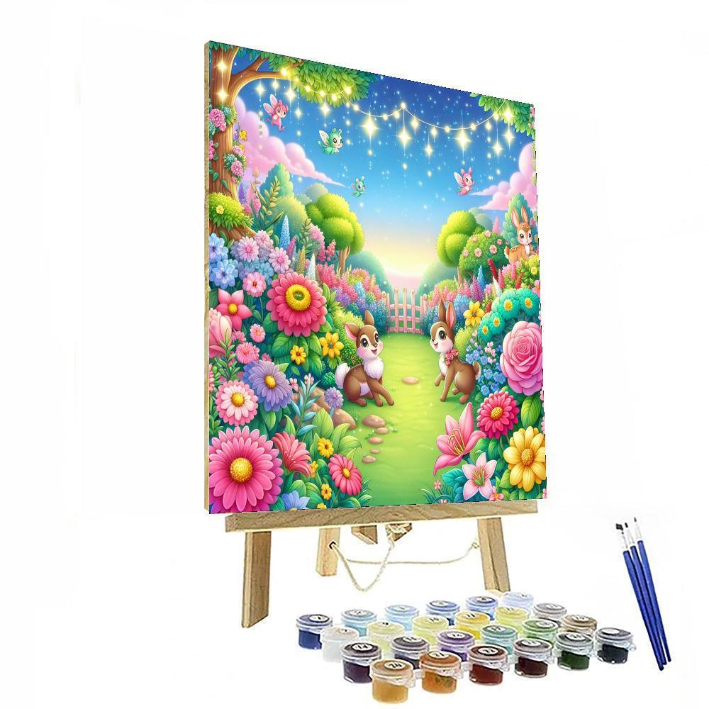 Charming Garden Of Dreams DIY Paint By Numbers