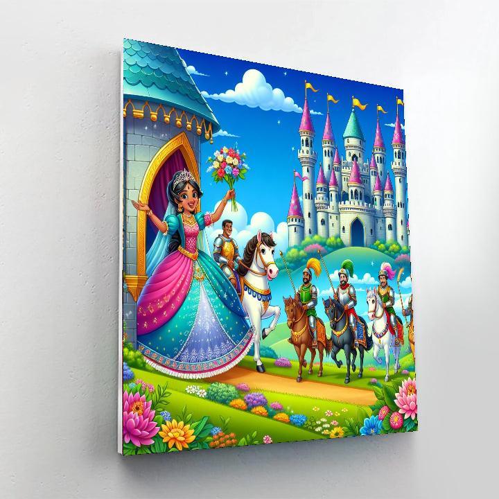 Royal Kingdoms Paint By Numbers Art