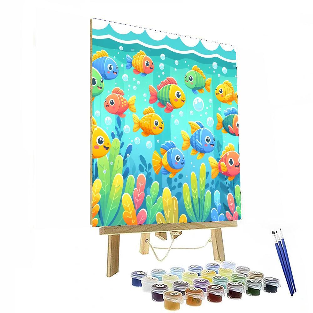 Fantastic Fishes Paint By Number