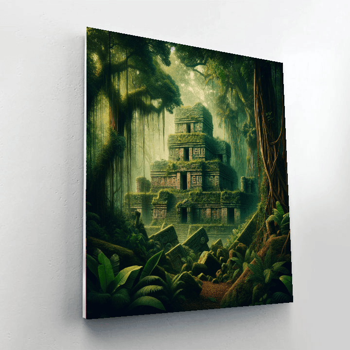 Ancient Mayan Mysteries DIY Paint By Numbers