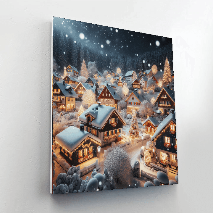Winter's Night - DIY Painting By Numbers Kit