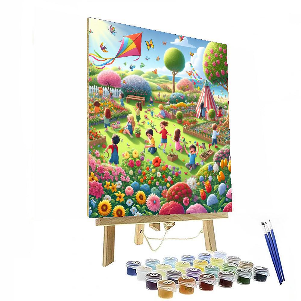 Vibrant Spring Celebration Painting By Numbers Kit