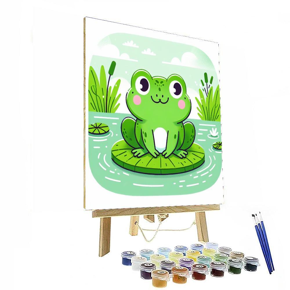 Fanciful Frog Paint By Numbers Kits