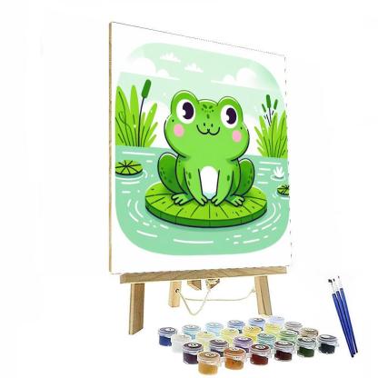Fanciful Frog Paint By Numbers Kits