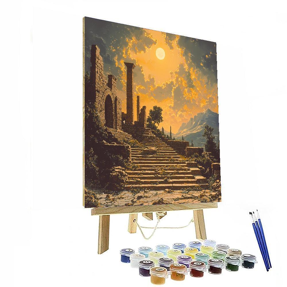 John William Waterhouse Inspired Ancient Dreams  Paint By Numbers