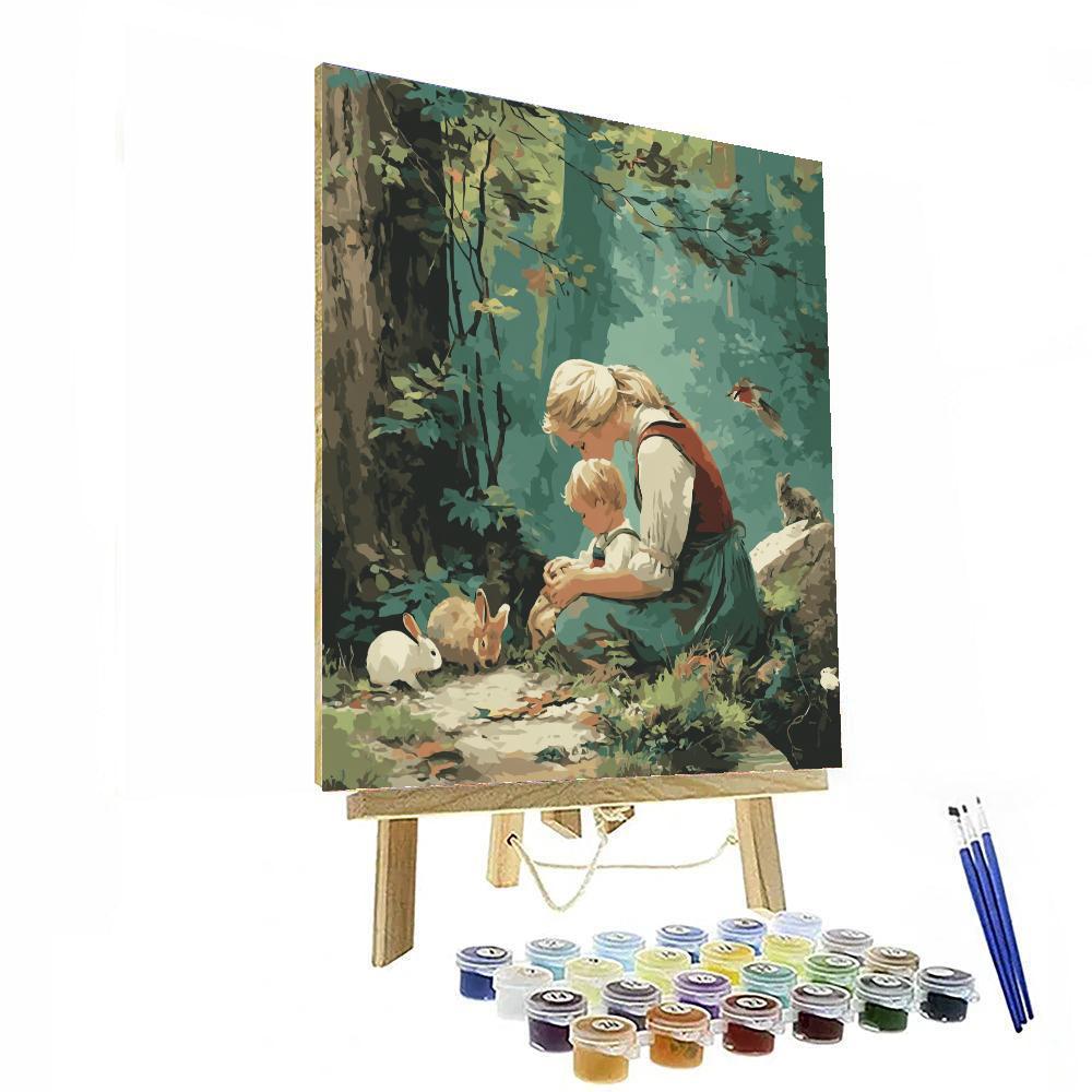 Gentle Guardians DIY Paint By Numbers