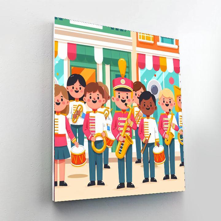 Musical Parade DIY Paint By Numbers