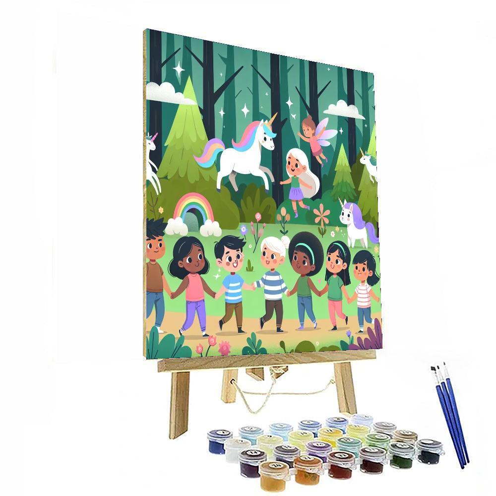Fantasy Forest Expedition Paint By Numbers Kits