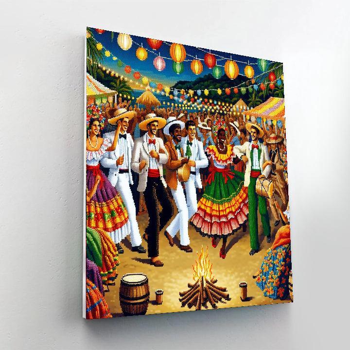 Festa De São João - Brazil Paint By Color