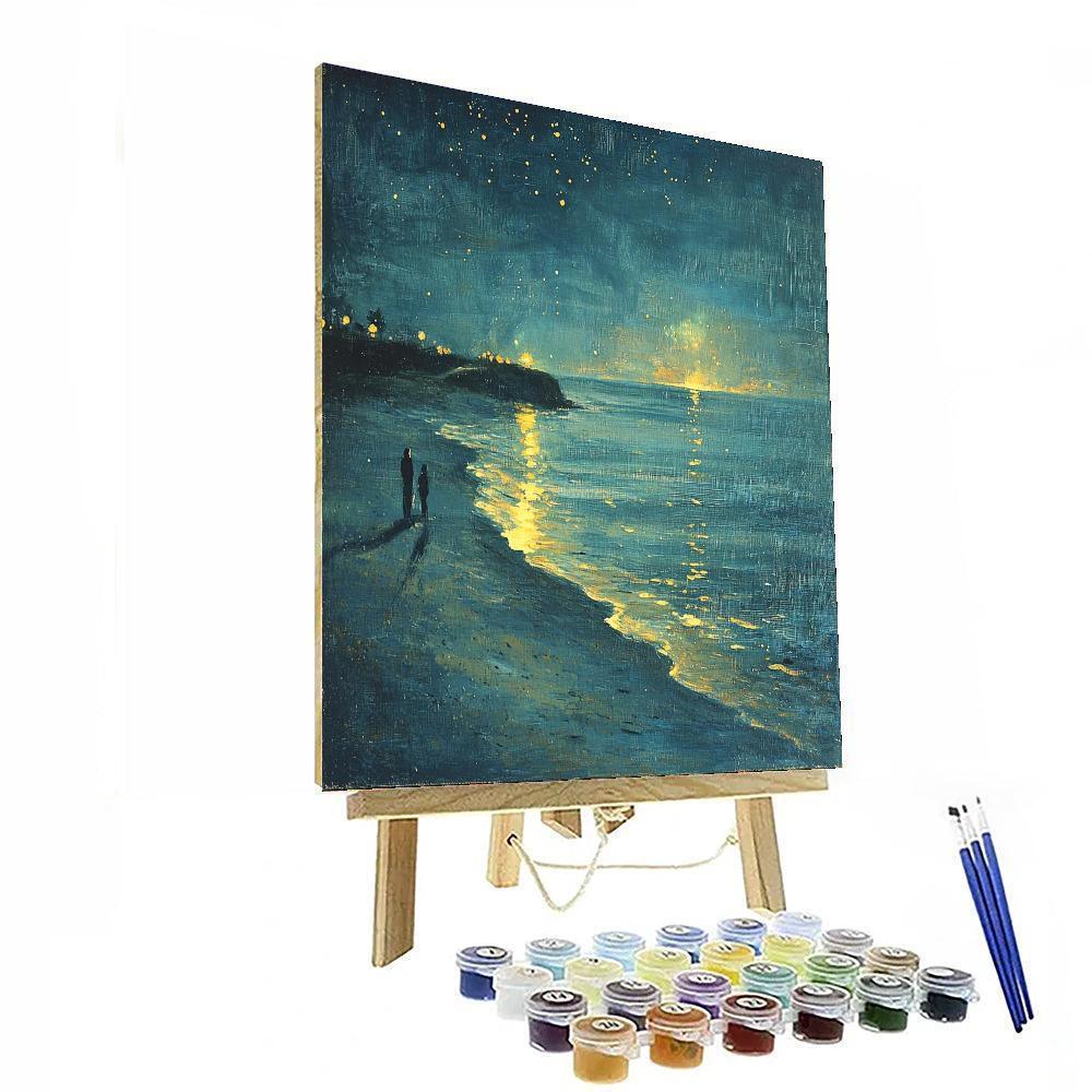 James McNeill Whistler Inspired Tidal Twilight Tranquility  Painting By Numbers Kit