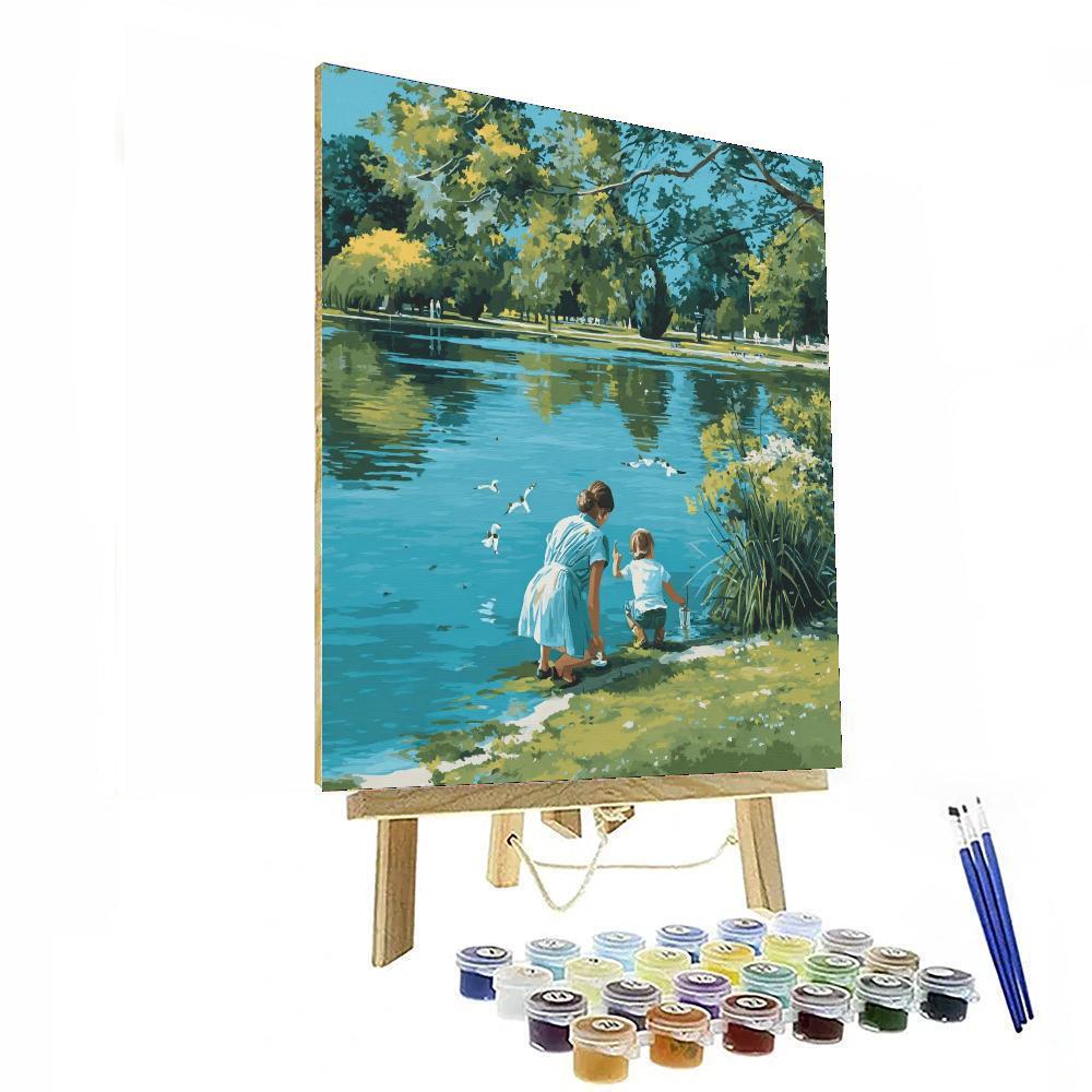 Echoes Of Kindness Number Painting