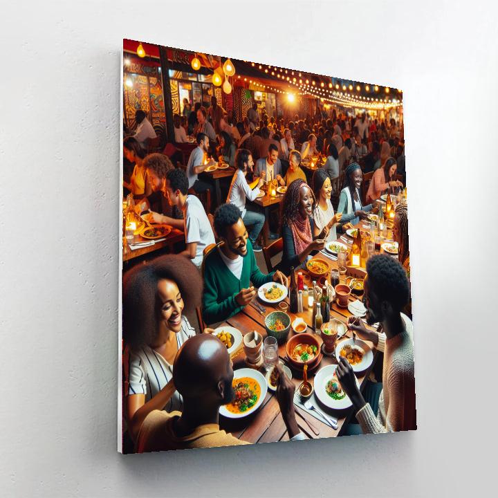 Nairobi Restaurant Week - Nairobi Painting Number Kit