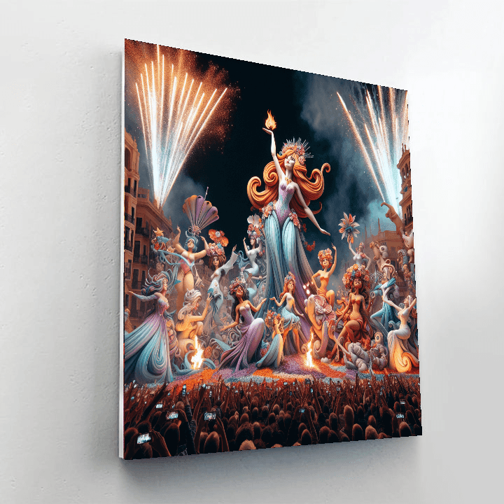 Fallas Festival Paint By Numbers Kits