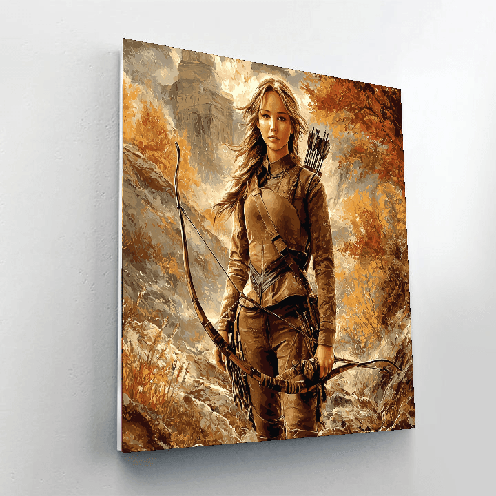 Jennifer Lawrence: Fearless Journey Through Stardom Paint By Numbers