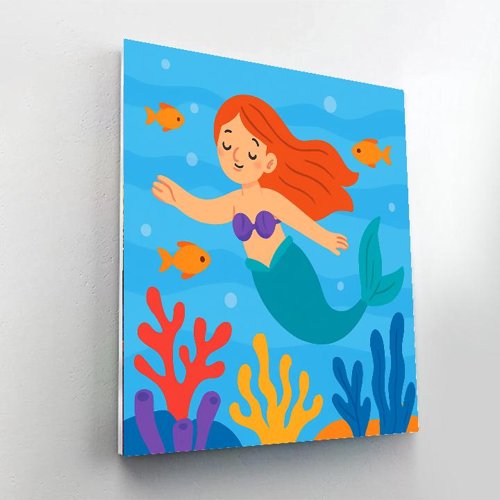 Mermaid Magic Numbered Painting Kits