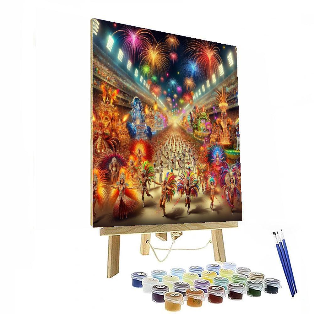 Carnival - Rio De Janeiro Paint By Numbers