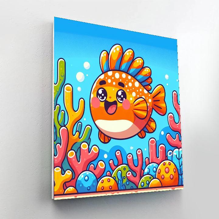 Charming Little Fish Paint By Number