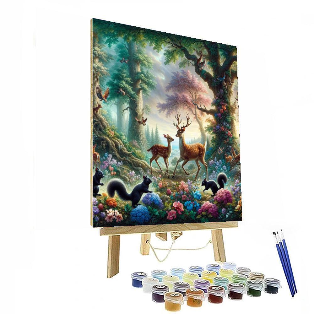 Fairy Tale Woodland Realm Numbered Painting Kits