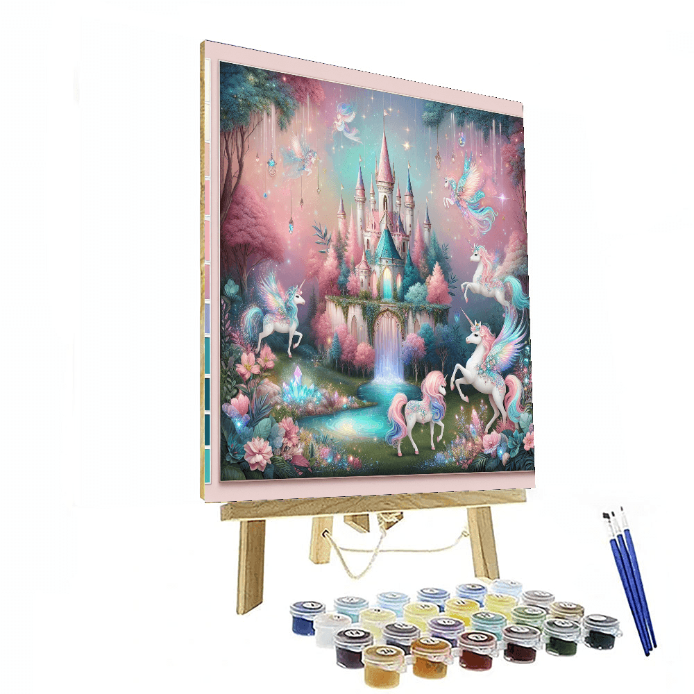 Fairytale Enchantment Realm Paint By Numbers