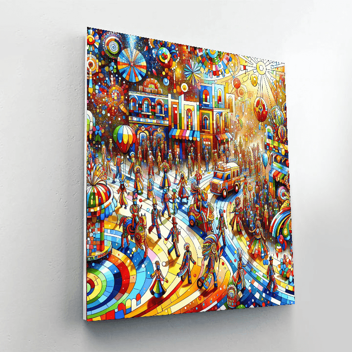 Lively Festivals Painting By Numbers Kit